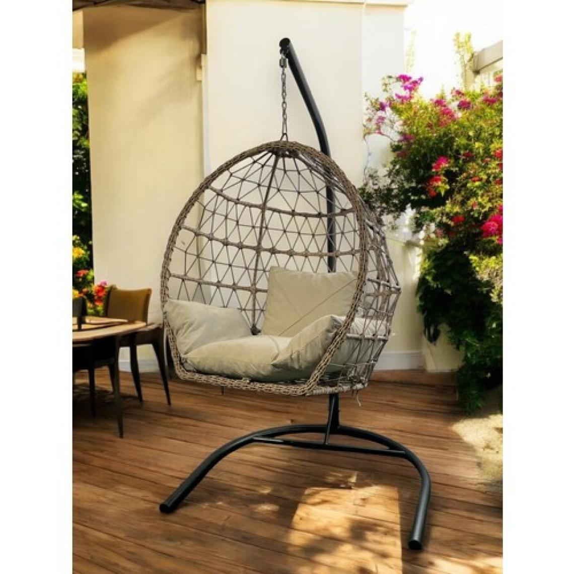 Tu Tienda Tire 2 1 1 Masa Tekli Salıncak Bahçe Balkon Mobilyası,SAMAN