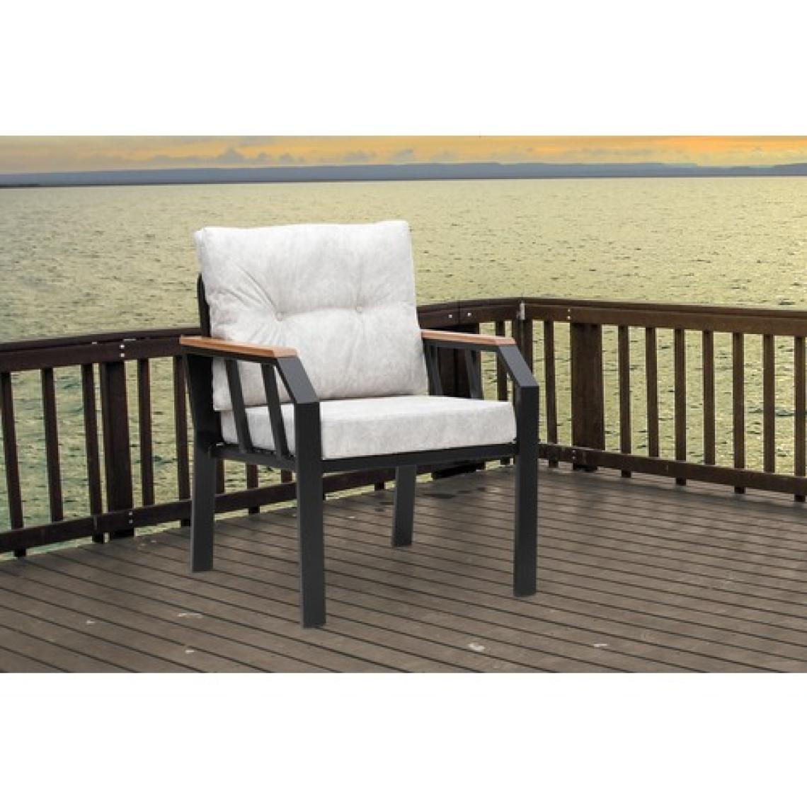 NERGİZ 2 1 1 MASA BAHÇE BALKON MOBİLYASI,KREM
