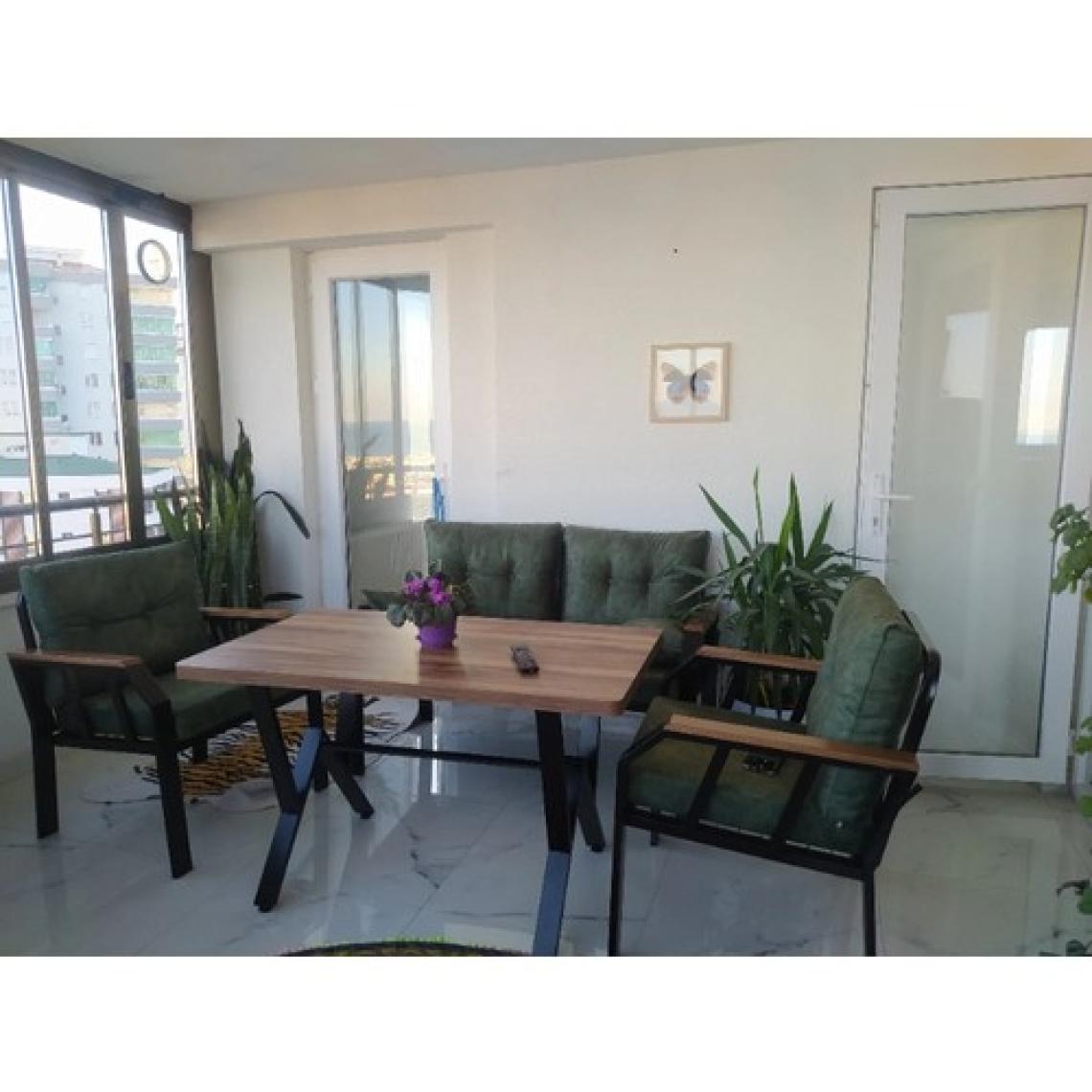 Tu Tienda 2+1+1+Masa Demonte Bahçe Balkon Mobilyası