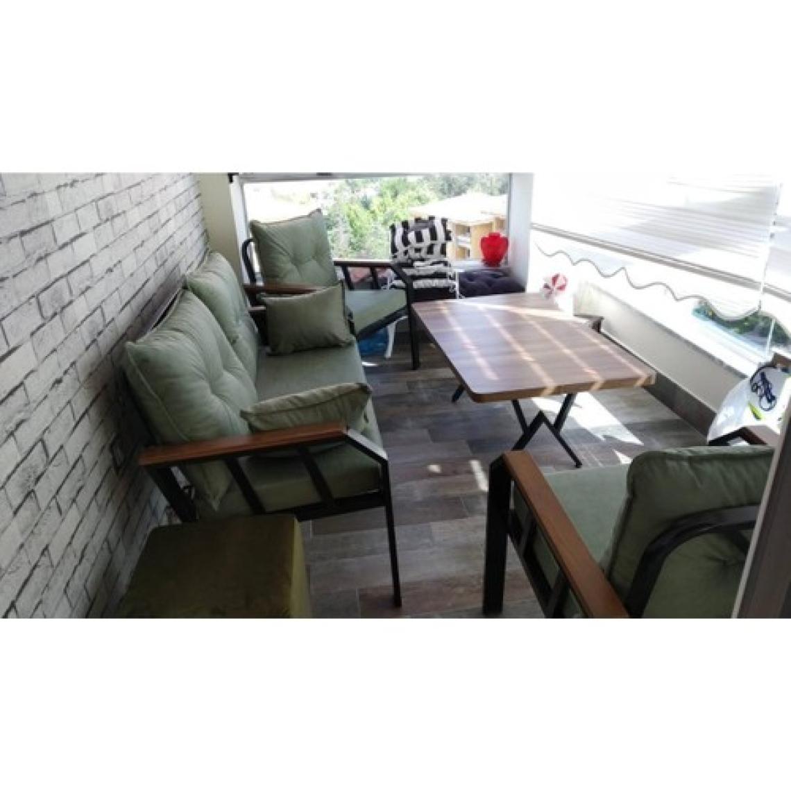 Tu Tienda 2+1+1+Masa Demonte Bahçe Balkon Mobilyası