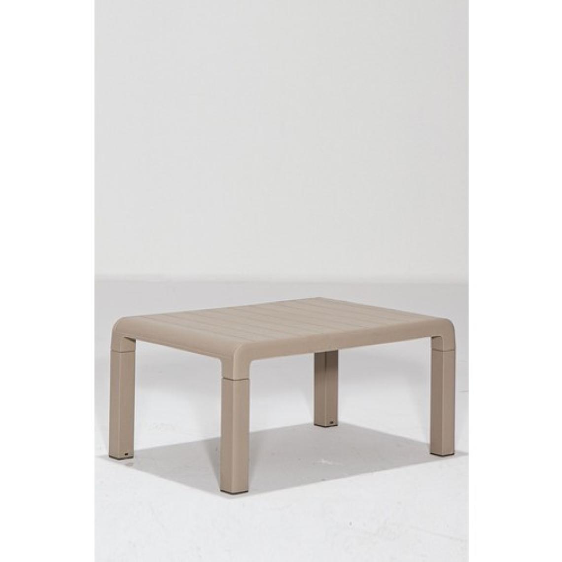 ModaLife Lara Mindersiz / 3 1 1 S Bahçe Takımı Balkon - Bahçe - Teras Mobilyası / Cappucino