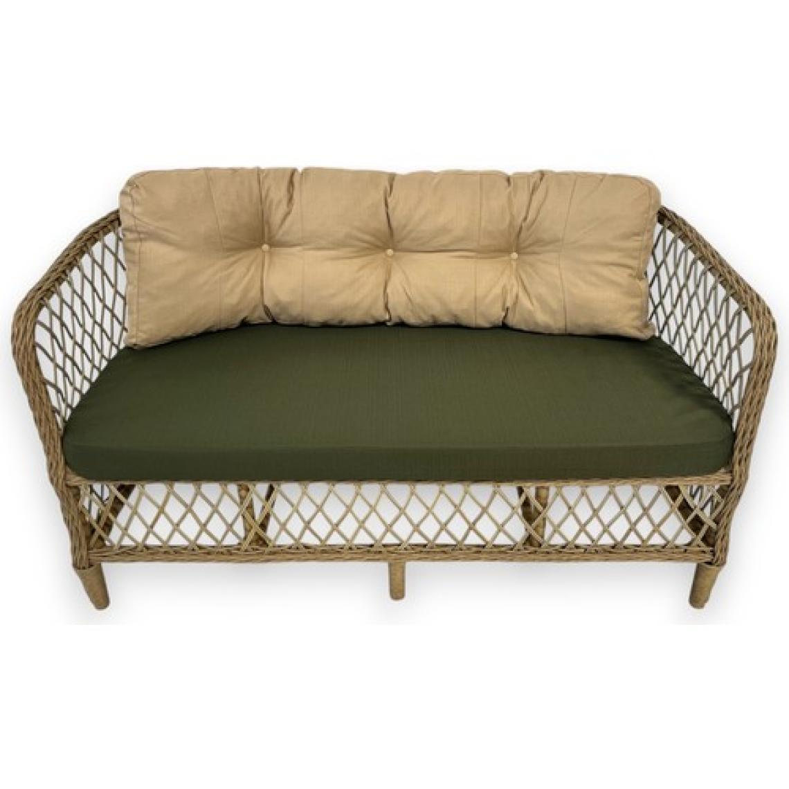 Tu Tienda Tire 2 1 1 Masa Bahçe Balkon Mobilyası,bambu-Yeşil