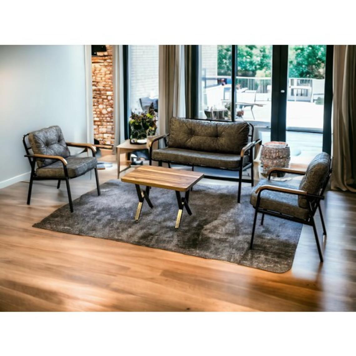 Tu Tienda Köyceğiz Bahçe Balkon Takımı, Gri