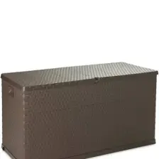 Toomax Rattan 420Lt Kahverengi Bahçe, Balkon, Depolama Sandığı, Dolabı