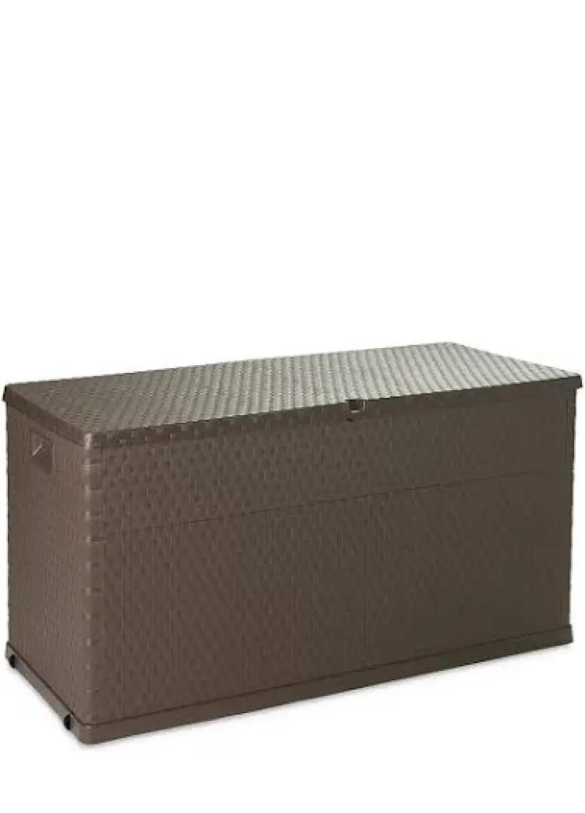 Toomax Rattan 420Lt Kahverengi Bahçe, Balkon, Depolama Sandığı, Dolabı