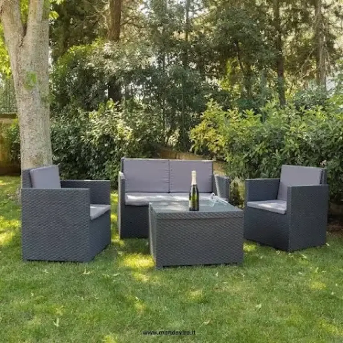 Toomax Rattan 420Lt Kahverengi Bahçe, Balkon, Depolama Sandığı, Dolabı
