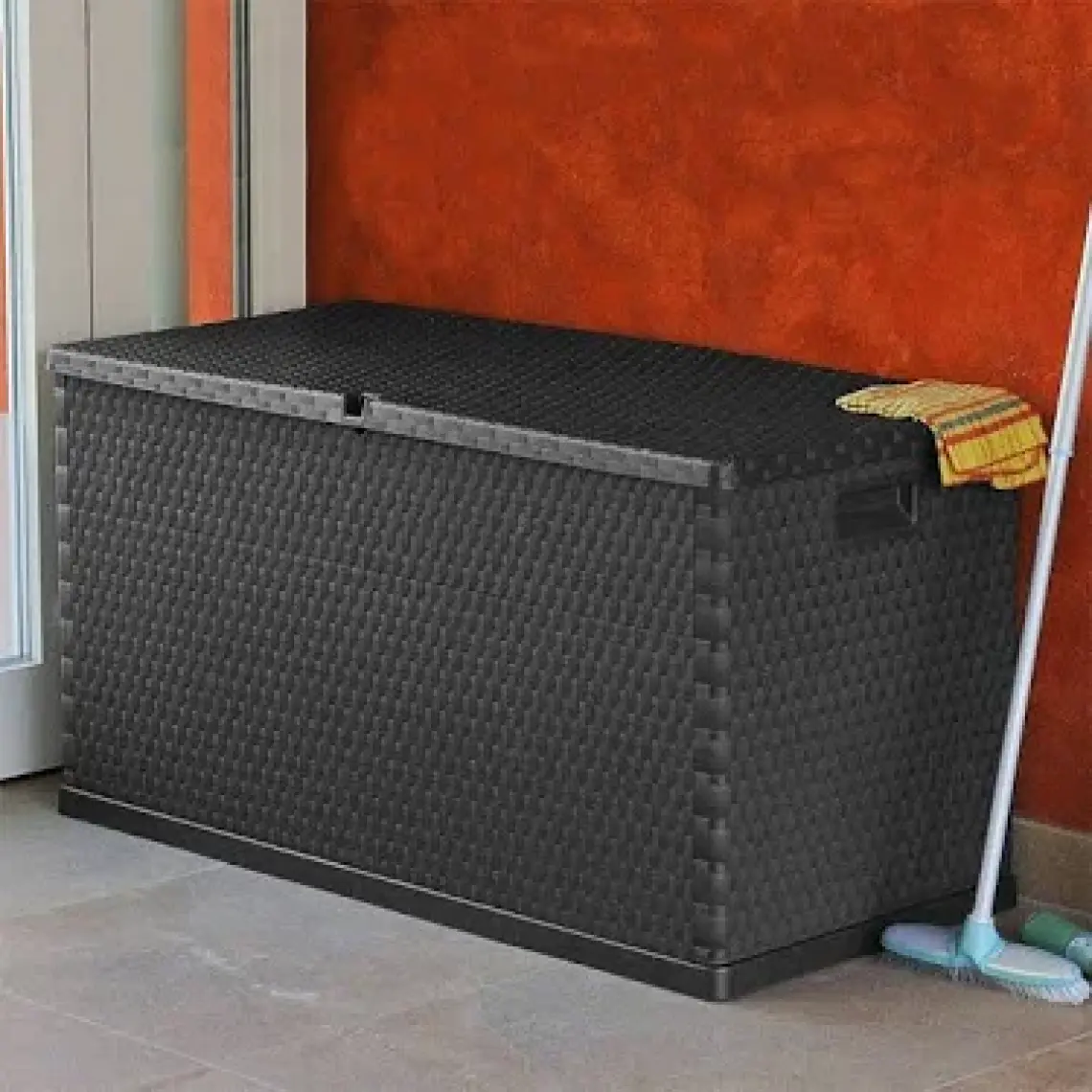 Toomax Rattan 420Lt Kahverengi Bahçe, Balkon, Depolama Sandığı, Dolabı