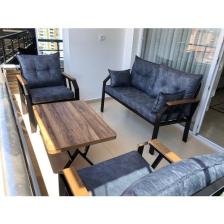 Tu Tienda 2+1+1+Sehpa Demonte Bahçe Balkon Mobilyası
