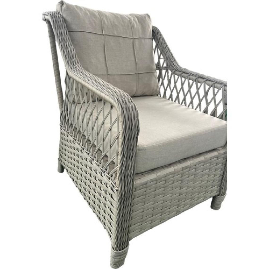 Tu Tienda PETRA Rattan 3+1+1+2puf+Masa Rattan Bahçe Balkon Mobilyası,VİZON