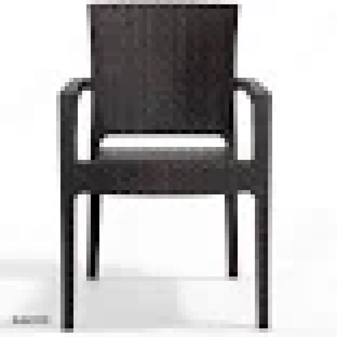 Nar Sokağı Rattan Kahve Masa Takımı 90*150 Camlı Masa 6 Adet Zeugma Rattan Koltuk