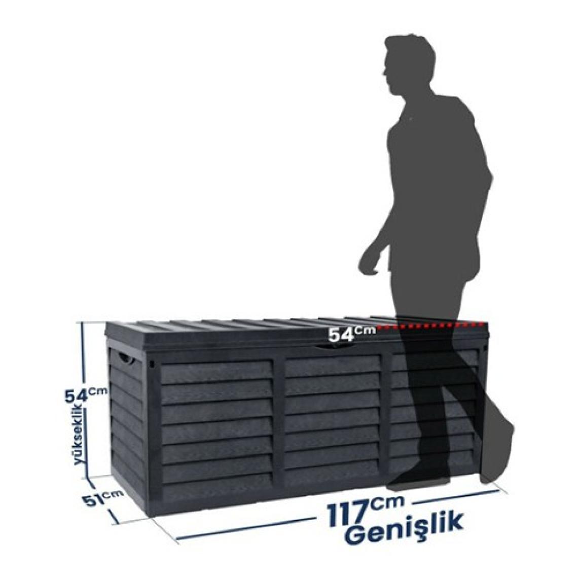 Serınova Bahçe Sandığı 320 Lt 117 x 51 x 54 cm