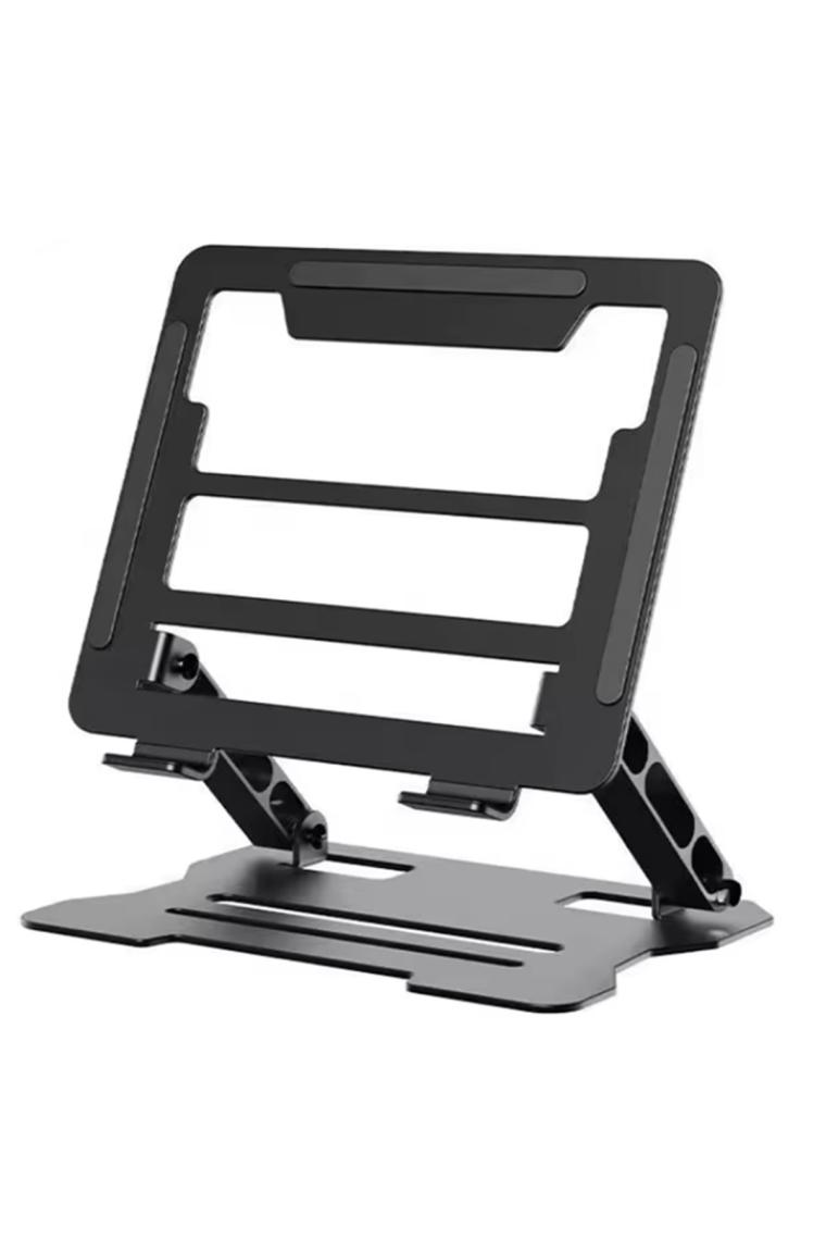 Trend Laptop/notebook/macbook ile Uyumlu Yüksek Kalite Katlanabilir Yükseklik Ayarlı Metal Masa Üstü Tablet Laptop Standı