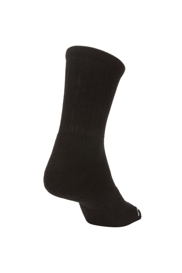 Uzun Boy Konçlu Tenis Çorabı - 3'lü Paket - Siyah - Rs 500