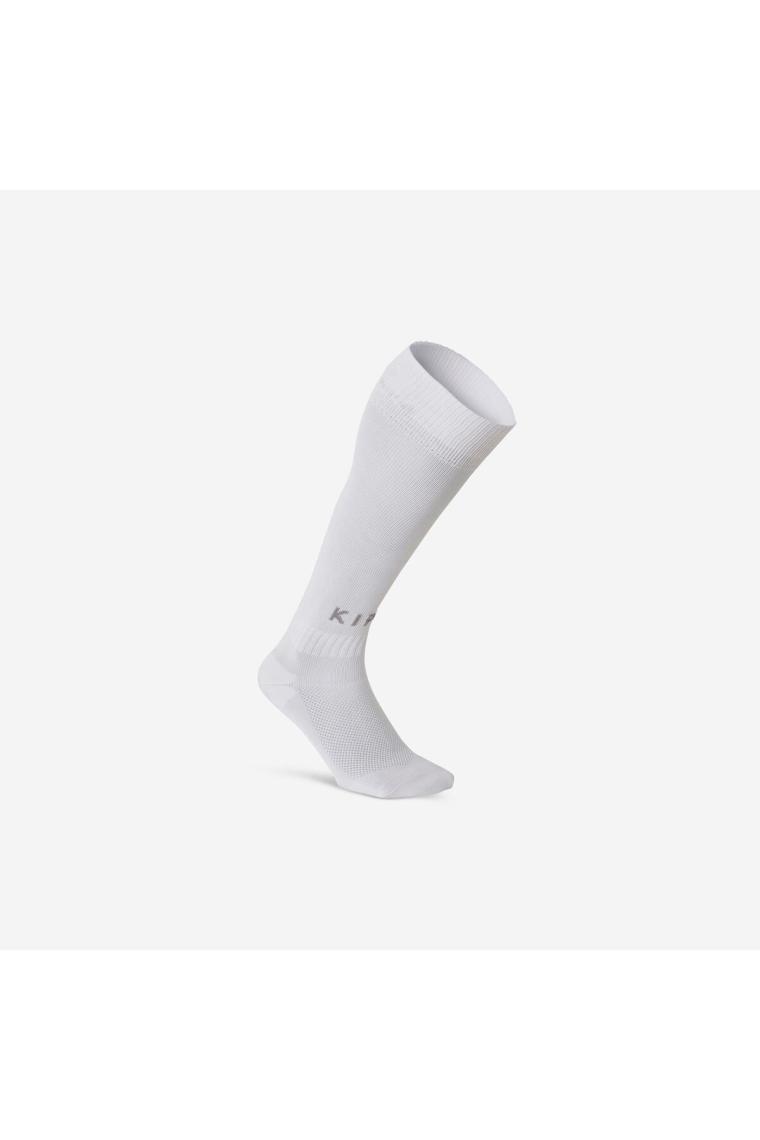 Kipsta Futbol Çorabı / Tozluk / Konç - Yetişkin - Beyaz - Essentiel