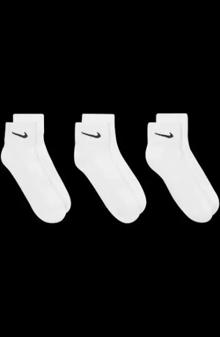 Nike Sx4926-101 3 Lü Çorap Seti Beyaz