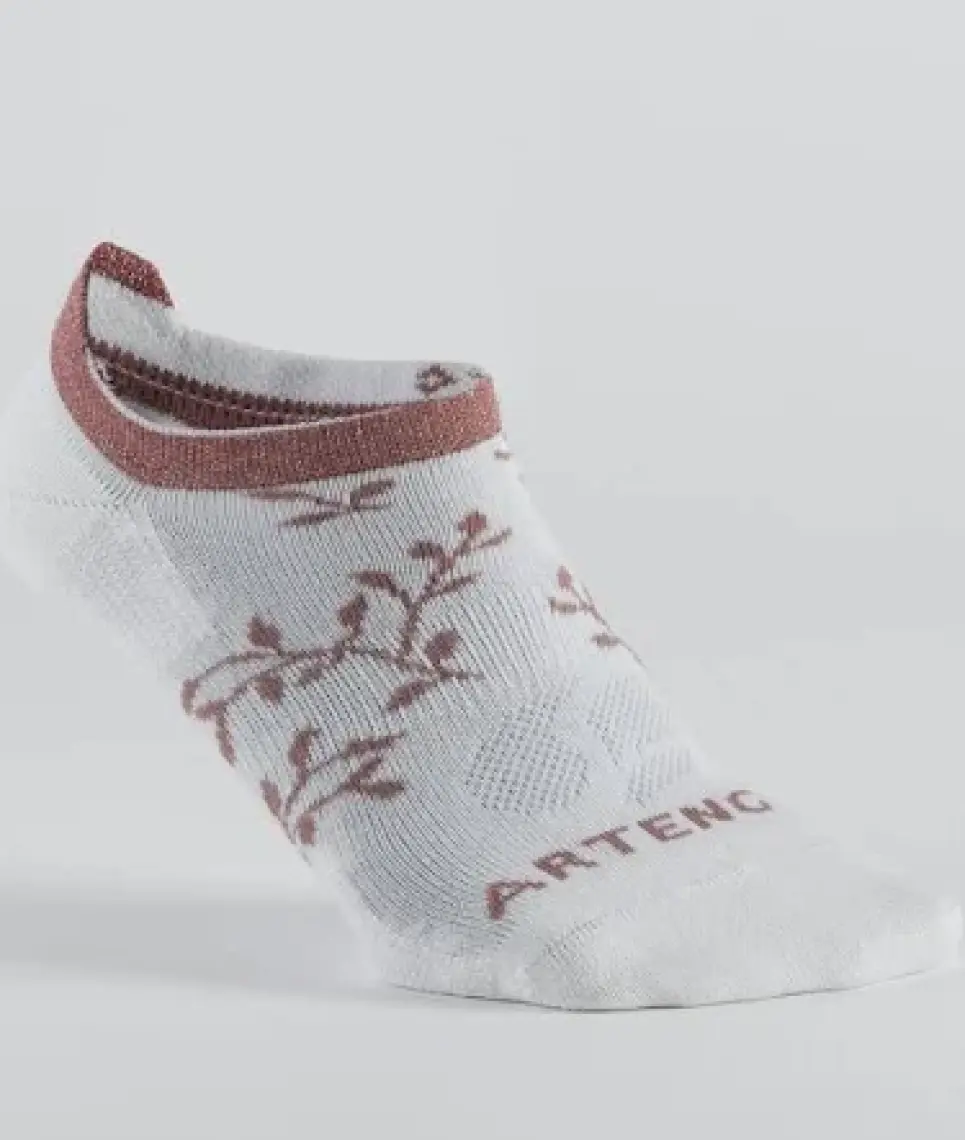 Artengo Tenis Çorabı - Kısa Konç - Unisex - 3 Çift - Gri - Rs 160