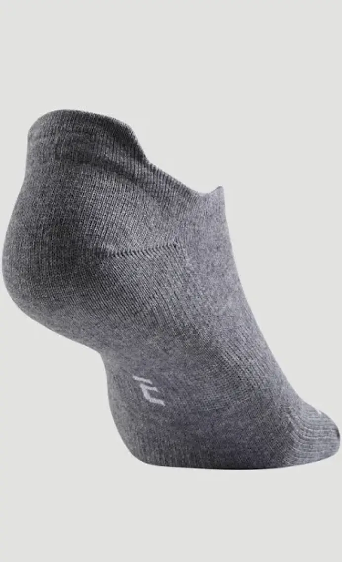 Artengo Tenis Çorabı - Kısa Konç - Unisex - 3 Çift - Gri - Rs 160