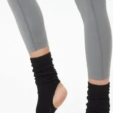 Siyah Bilekli Yoga & Pilates Çorabı