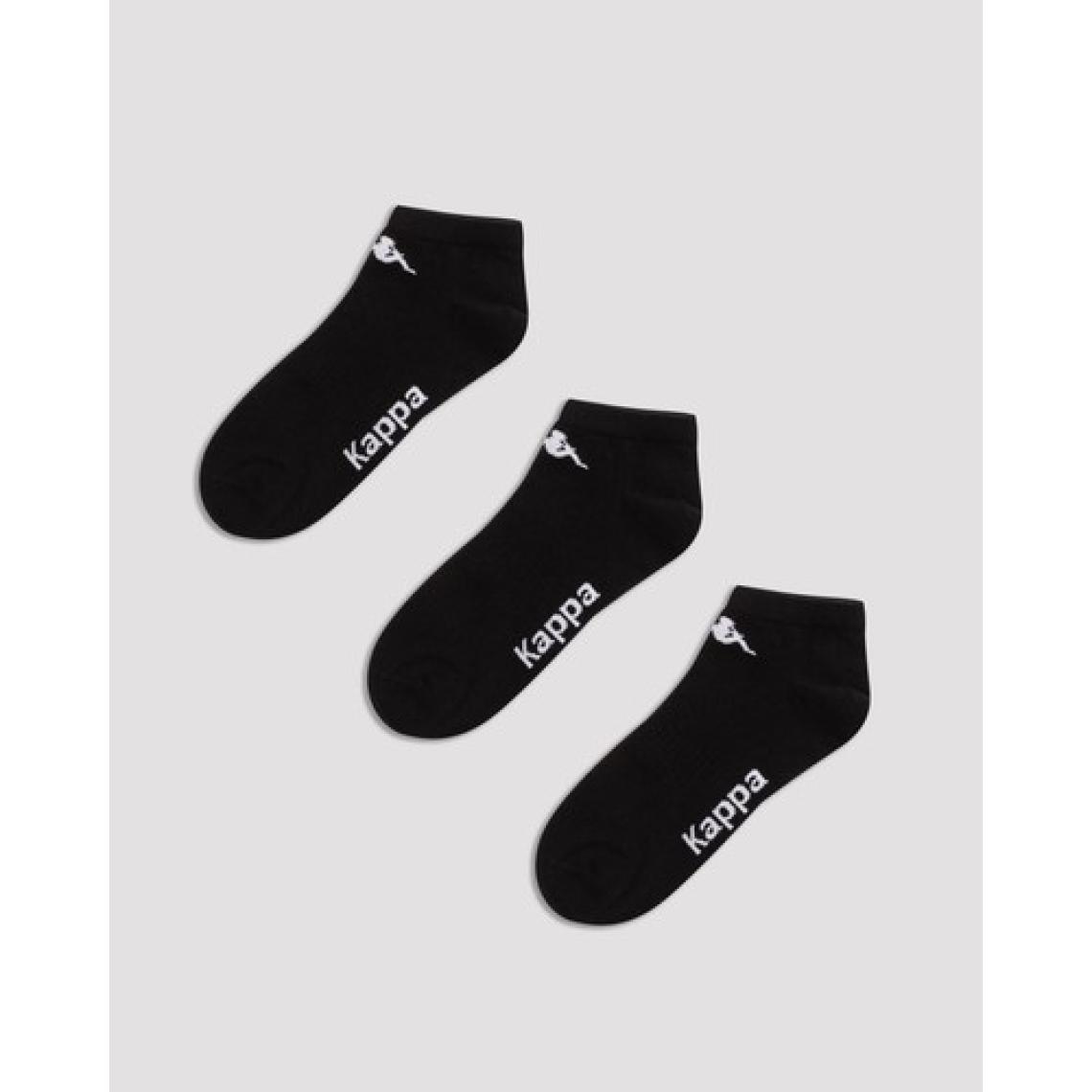 Kappa Authentıc Sandy Tk 3Pack Siyah Unisex Çorap 381N1LW-005