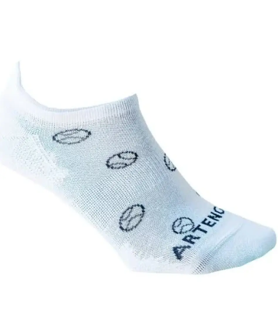 Artengo Tenis Çorabı - Kısa Konç - Unisex - 3 Çift - Gri - Rs 160