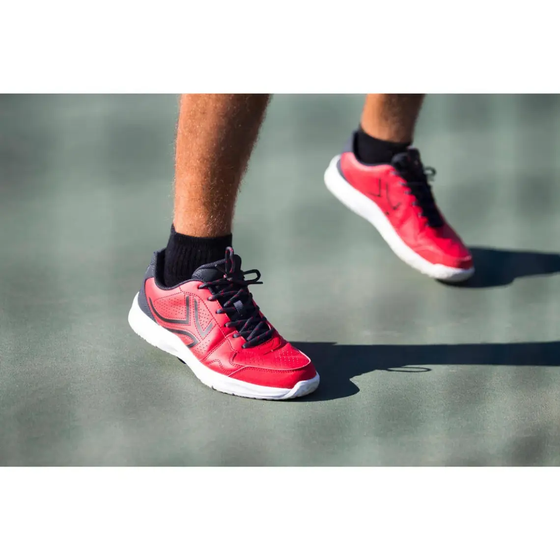 Decathlon Artengo Tenis Çorabı - Orta Boy Konç - Unisex - 3 Çift - Beyaz - Rs 500