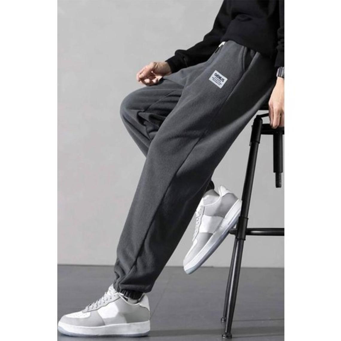 Genıus Store Erkek Polar Kumaş Oversize Erkek Eşofman Altı