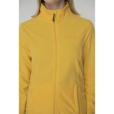 2AS Peridot Tam Fermuarlı Kadın Polar Sweatshirt Sarı
