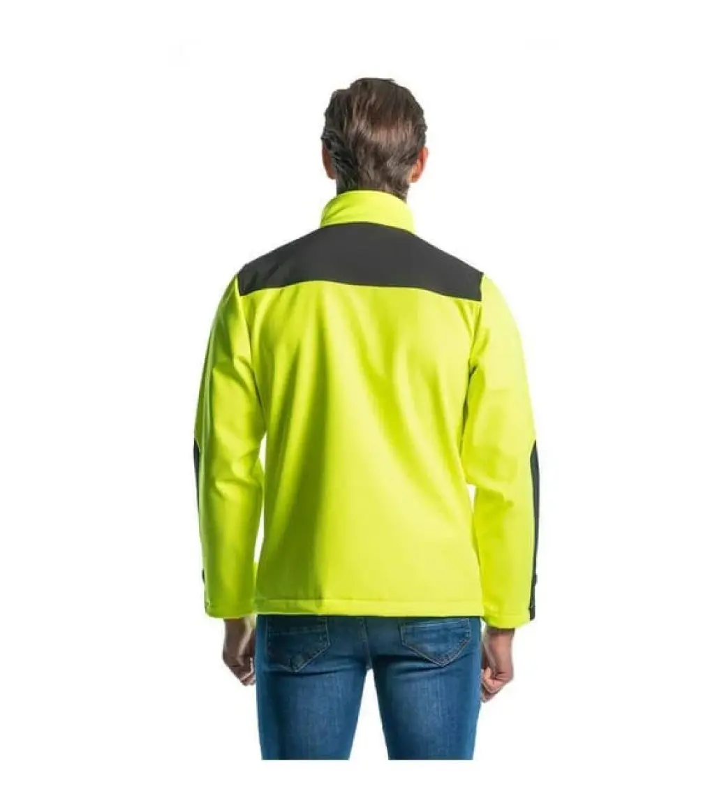 Şensel, Softshell Mont, Sarı -91E666- Su İtici