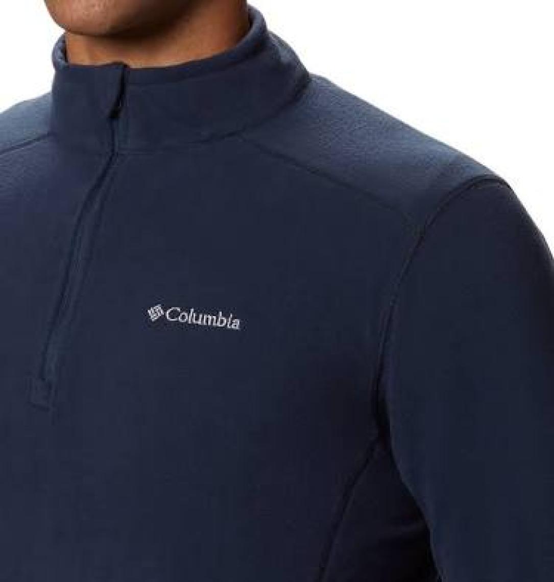 Columbia Klamath Range II Half Zip Erkek Lacivert Sweatshirt