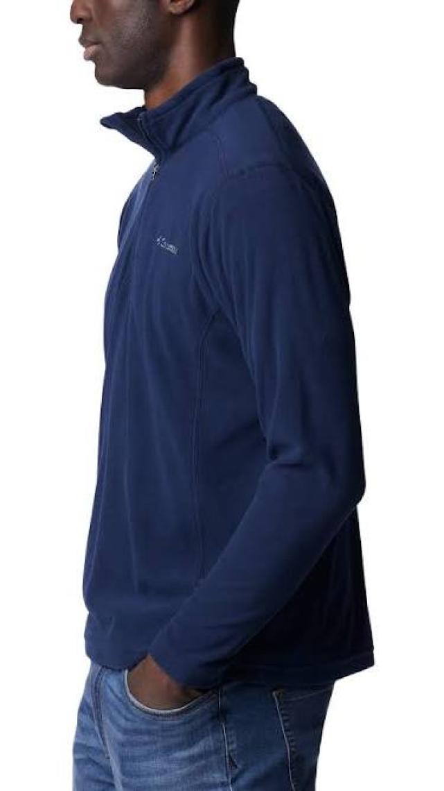 Columbia Klamath Range II Half Zip Erkek Lacivert Sweatshirt