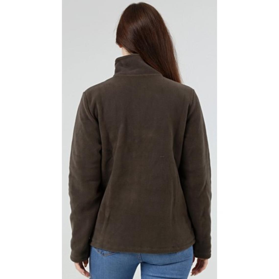 Genıus Store Kadın Polar Tam Fermuarlı Outdoor 3 Cepli Polar Ceket