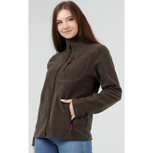 Genıus Store Kadın Polar Tam Fermuarlı Outdoor 3 Cepli Polar Ceket