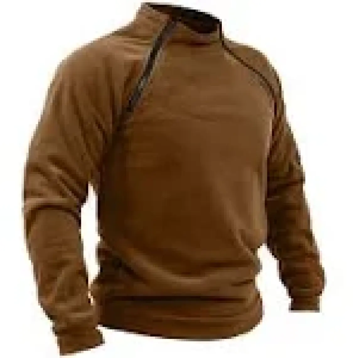 Genıus Store Erkek Polar  Outdoor Fermuarlı Kombat Tactical Cepli Polar