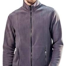 Şensel, Erkek Polar Mont, Koyu Gri -99E432- Fermuarlı, Cepli