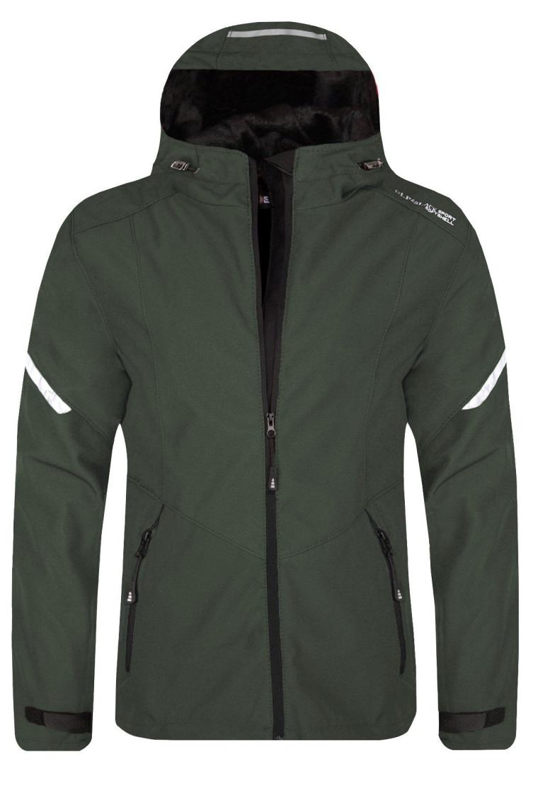 Erkek Su Ve Rüzgar Geçirmez Softshell Mont
