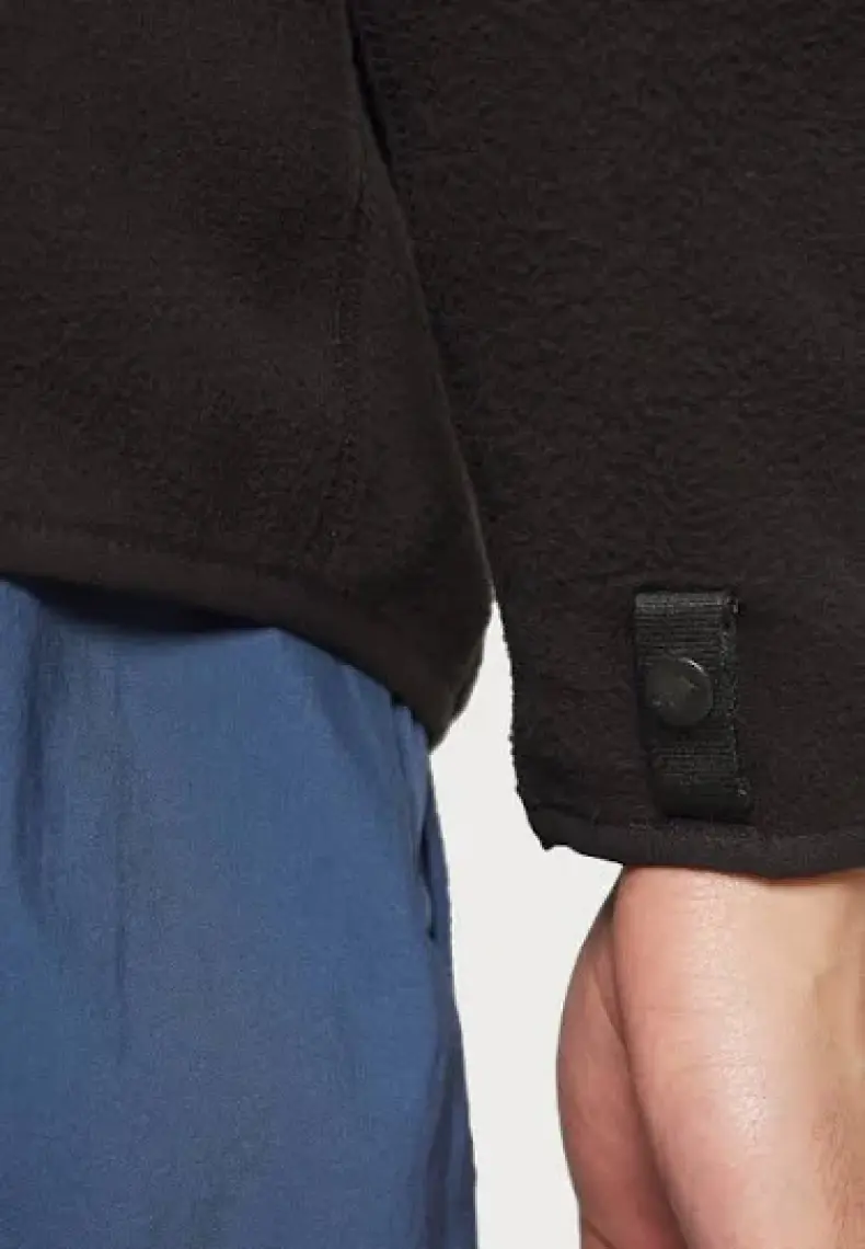 The North Face 100 Glacier Full Zip Erkek Siyah Polar Ceket