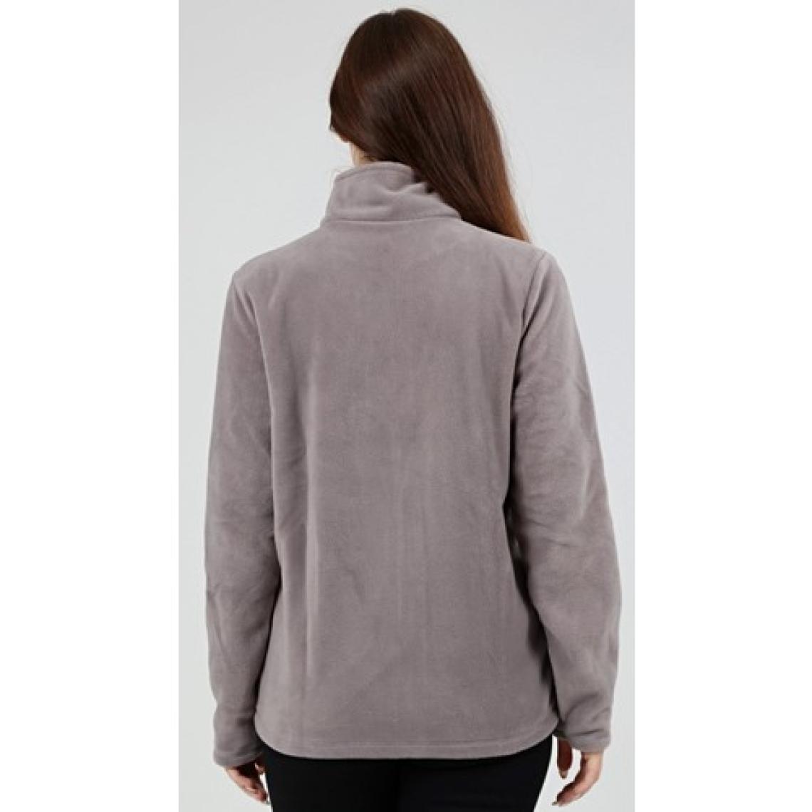 Genıus Store Kadın Polar Tam Fermuarlı Outdoor 3 Cepli Polar Ceket