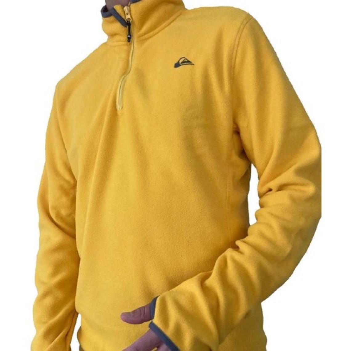 Quiksilver Mission Halfzip Erkek Sarı Polar
