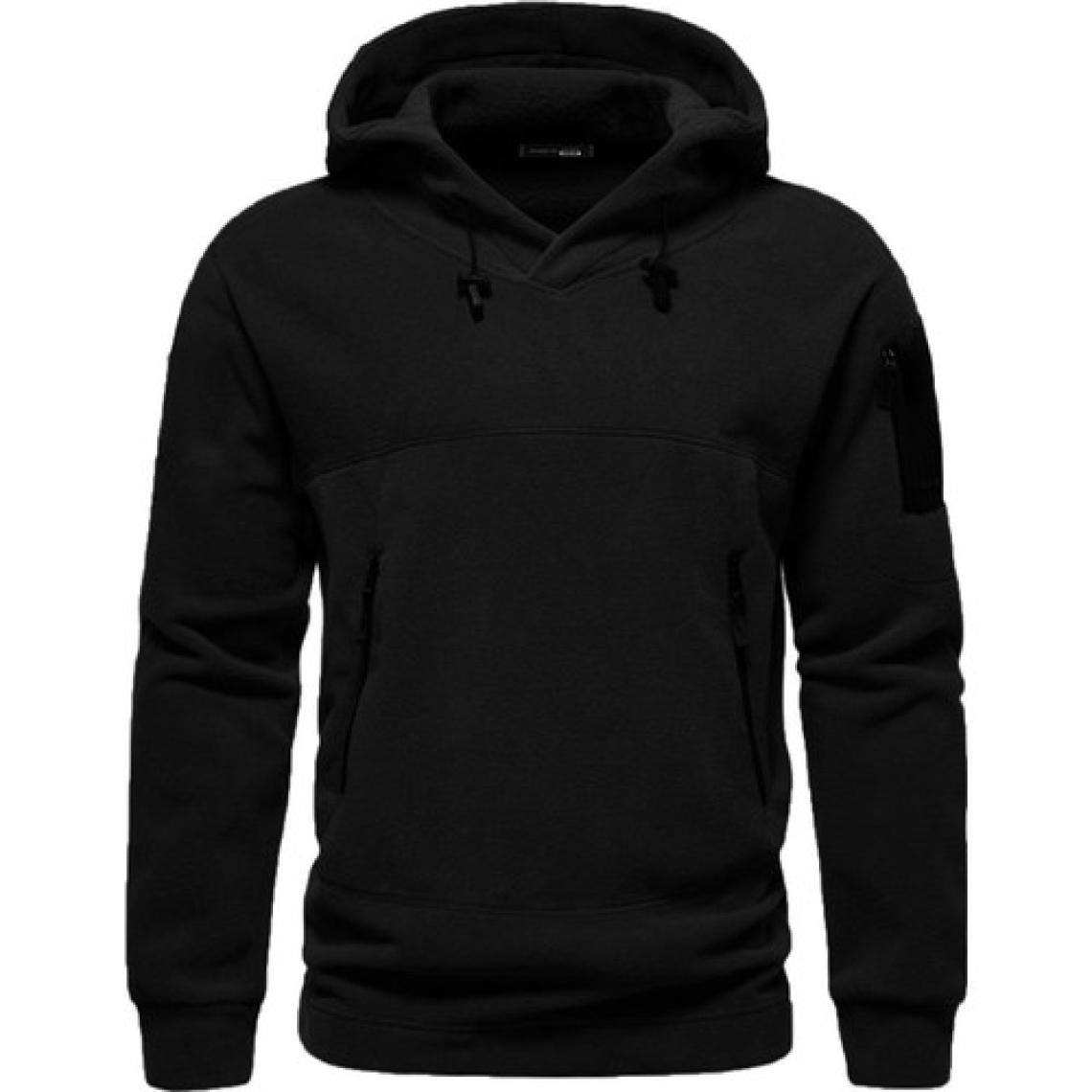 Ghassy Co. Ghassy Co. Erkek Military Sport Warm Outdoor Kapüşonlu Polar Ceket
