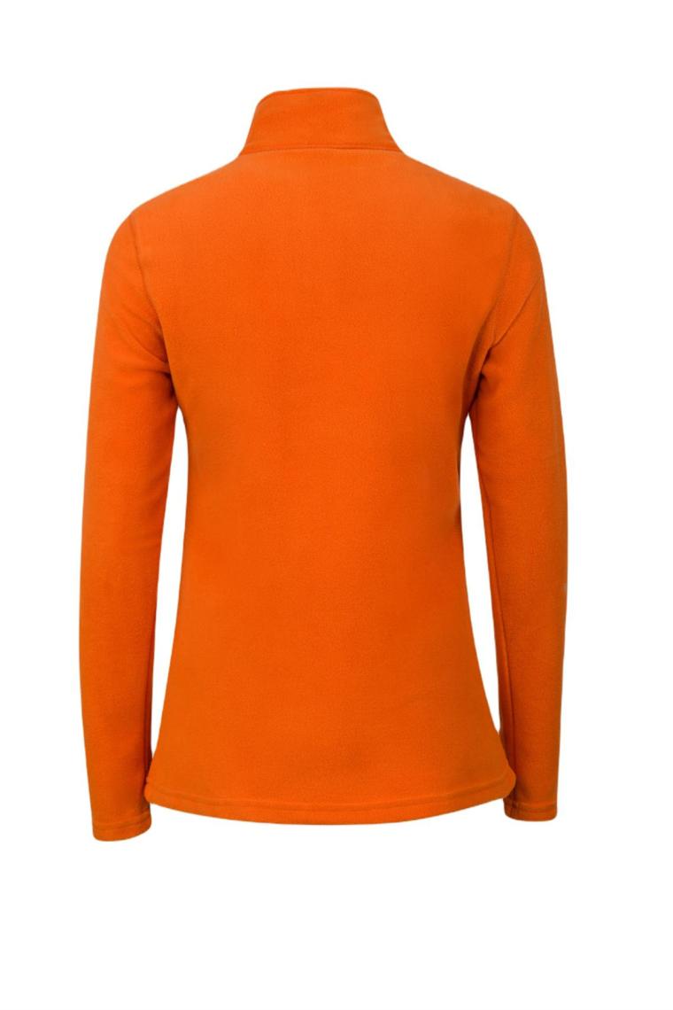2AS Pinna Yarım Fermuarlı Kadın Polar Sweatshirt Turuncu