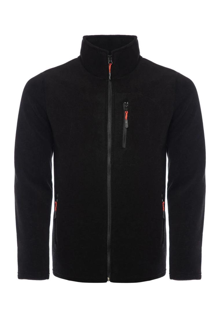 Genius Store Outdoor Erkek Polar Tactical Tam Fermuarlı 3 Cepli Tactical