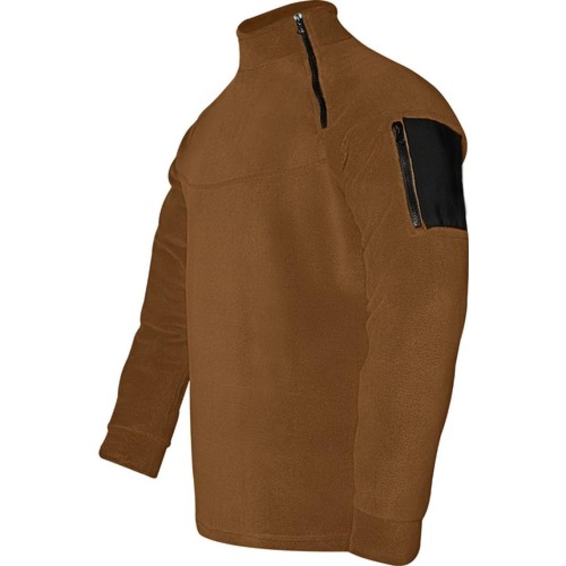 Genıus Store Erkek Polar  Outdoor Fermuarlı Kombat Tactical Cepli Polar