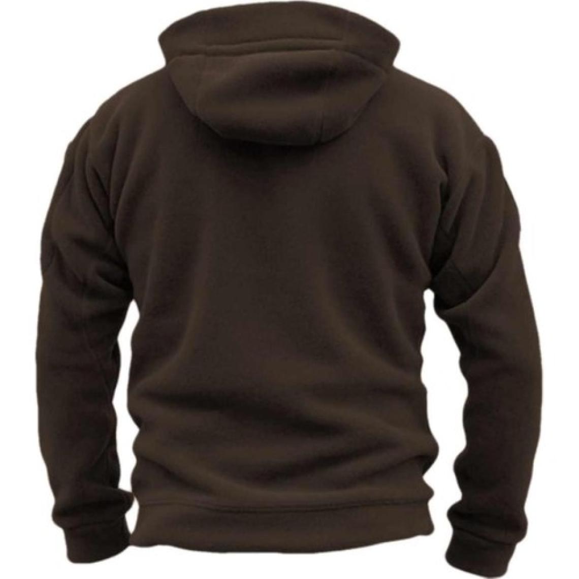 Genıus Store Erkek Polar  Outdoor Kapşonlu Kombat Tactical Cepli Polar