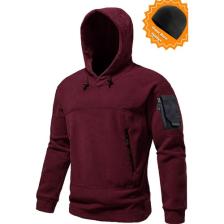 Ghassy Co. Ghassy Co. Erkek Military Sport Warm Outdoor Kapüşonlu Polar Ceket