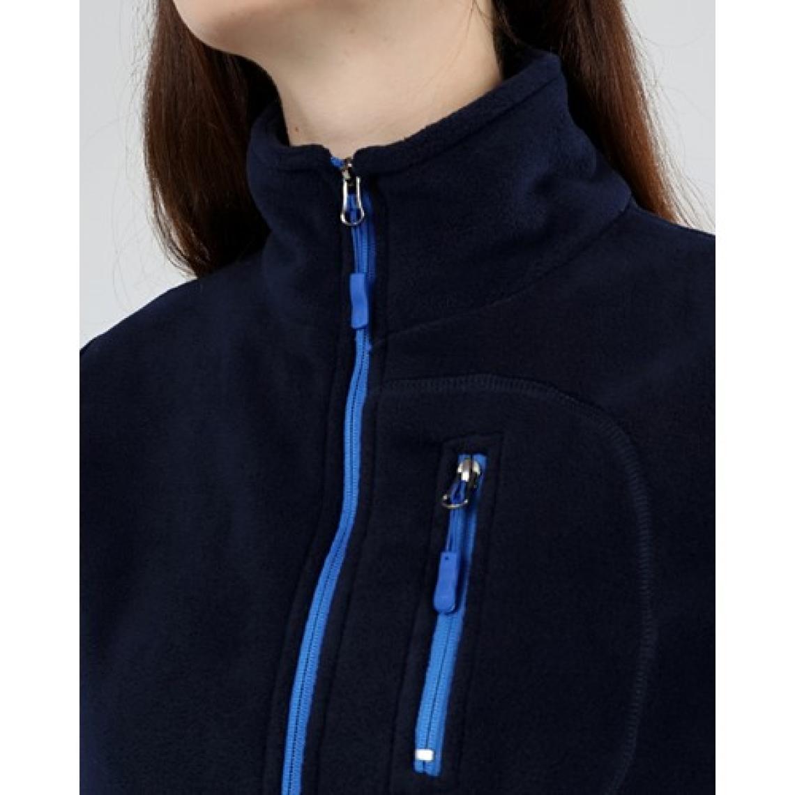 Genıus Store Kadın Polar Tam Fermuarlı Outdoor 3 Cepli Polar Ceket