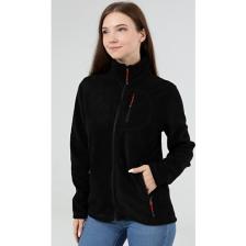 Genıus Store Kadın Polar Tam Fermuarlı Outdoor 3 Cepli Polar Ceket