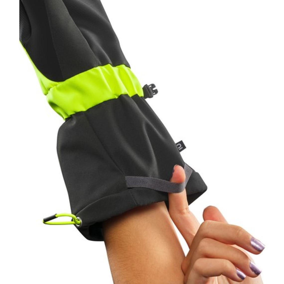 Decathlon WEDZE Çocuk Tek Parmaklı Kayak Eldiveni - Siyah / Neon Sarı - 550