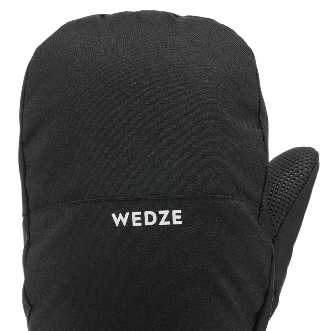 Decathlon WEDZE Çocuk Tek Parmaklı Kayak Eldiveni - Siyah / Neon Sarı - 550