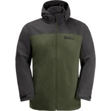 Jack Wolfskin Taubenberg 3In1 Jkt M Yeşil Erkek Mont 1115311-4129