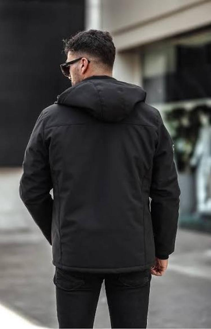 Delpino Su ve Rüzgar Geçirmez Termal Softshell Erkek Mont